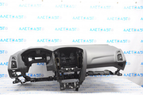 Torpedo front panel without AIRBAG Ford Escape MK3 13-16 prerest black