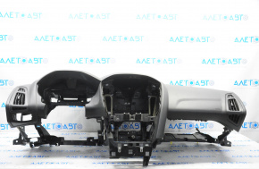 Torpedo front panel without AIRBAG Ford Escape MK3 13-16 prerest black