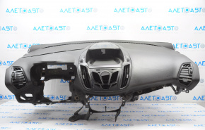 Torpedo front panel without AIRBAG Ford Escape MK3 13-16 prerest black, for cleaning