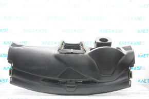 Torpedo front panel with AIRBAG Ford Fusion mk5 13-20 black, chemically treated