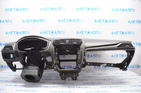 Torpedo front panel without AIRBAG Ford Fusion mk5 13-20 black, crack