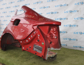Quarter wing rear left Ford Fusion mk5 13-20 red, pokes