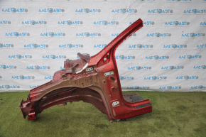 Front quarter left Ford Fusion mk5 13-20 red