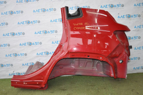 Quarter wing rear left Jeep Compass 17-21 red PRM poke