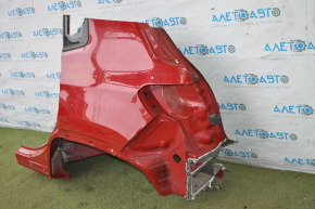 Quarter wing rear left Jeep Compass 17-21 red PRM poke