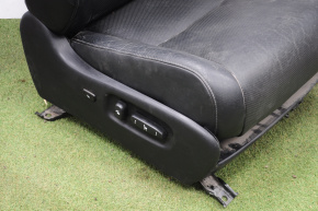 Passenger seat Lexus RX350 RX450h 10-12 without airbag, electric, leather black, scuffs