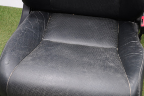 Passenger seat Lexus RX350 RX450h 10-12 without airbag, electric, leather black, scuffs