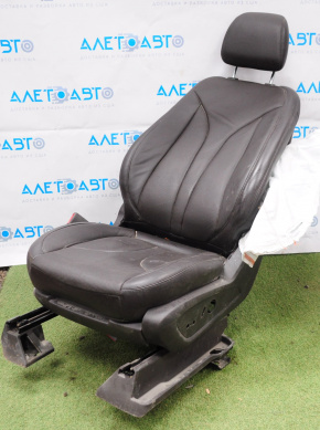 Driver's seat Lincoln MKC 15-16 without airbag, electric, with ventilation, brown leather, without buttons