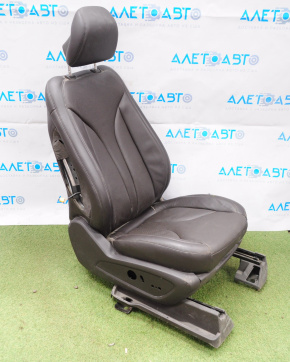 Passenger seat Lincoln MKC 15-16 without airbag, electric, with ventilation, leather brown, without buttons