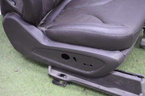 Passenger seat Lincoln MKC 15-16 without airbag, electric, with ventilation, leather brown, without buttons