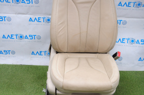Passenger seat Lincoln MKX 16-16 without airbag, beige leather, electric