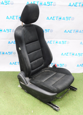 Passenger seat Mazda 6 13-17 without airbag, mechanical, cloth black