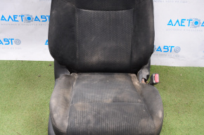 Passenger seat Nissan Altima 13-14 without airbag, mechanical, black velour, for cleaning