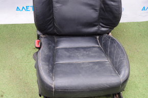 Driver's seat Toyota Avalon 13-14 without airbag, leather black, without pad, worn