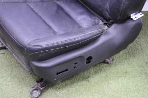 Driver's seat Toyota Avalon 13-14 without airbag, electric, leather black, without buttons