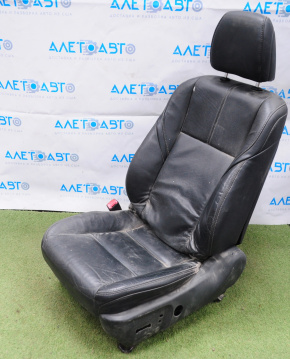 Driver's seat Toyota Avalon 13-14 without airbag, electric, leather black, without buttons