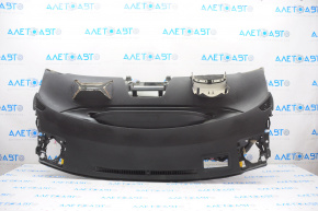 Torpedo front panel without AIRBAG Toyota Prius 50 16-16 black for small display and projection, shot