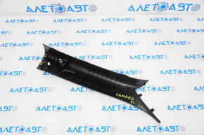 Left front pillar trim for Chevrolet Camaro 16-23 convertible, black