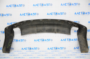 Chevrolet Camaro 16-23 rear bumper lip for 2 tips, rubbed