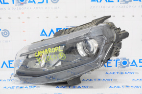 Headlight front left naked Chevrolet Camaro 16- halogen