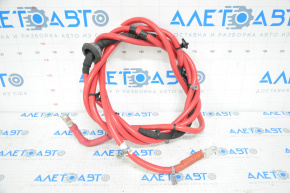 Battery cable through the entire body of Chevrolet Camaro 16-23
