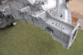 Front quarter left Ford Fusion mk5 13-20 silver, with center pillar, small bump