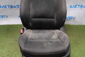 Driver's seat Hyundai Santa FE Sport 13-16 pre-rest, without airbag, electric, cloth black, for cleaning