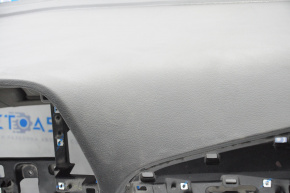Dashboard front panel without AIRBAG Hyundai Sonata 15-17 black, scratches