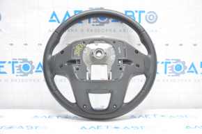 Kia Sorento 2014-2015 restyling steering wheel, black leather, no trim or buttons
