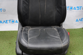 Passenger seat Lincoln MKC 15-16 without airbag, electric, leather black, without headrest