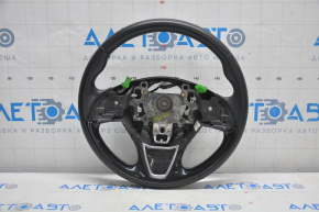 Naked steering wheel Mitsubishi Outlander 14-21 leather black