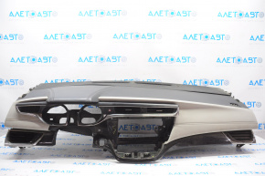 Torpedo front panel without AIRBAG Toyota Avalon 13-18 black with beige