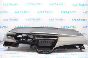 Torpedo front panel without AIRBAG Toyota Avalon 13-18 black with beige