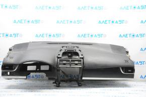Torpedo front panel without AIRBAG Toyota Camry v50 12-14 usa black, chrome inserts, scratches