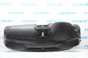 Torpedo front panel without AIRBAG Toyota Camry v50 12-14 usa black, chrome inserts, scratches
