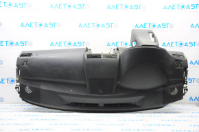 Torpedo front panel without AIRBAG Toyota Camry v55 15-17 usa black, chrome inserts, varnish