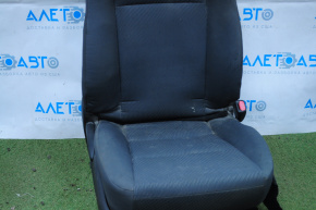Passenger seat Toyota Highlander 14-16 without airbag, mechanical, cloth dark gray