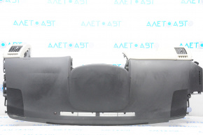 Torpedo front panel upper part without AIRBAG Toyota Prius V 12-16 black scratches