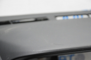 Torpedo front panel upper part without AIRBAG Toyota Prius V 12-16 black scratches