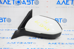 Left side mirror complete VW Atlas 18-18 6+2 pins, BSM, turn signal, white