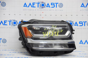 Front right headlight VW Atlas 18-20 pre-rest assembled with chrome and block