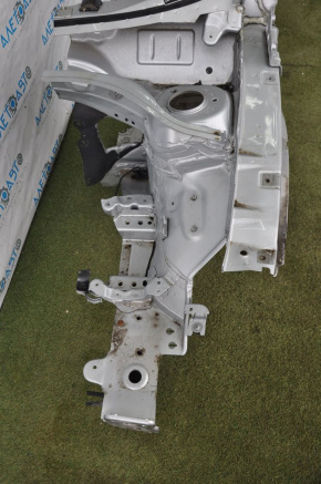 Front quarter left VW Passat b8 16-19 USA silver, with central pillar