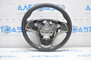Cadillac ATS 13 bare steering wheel - black leather, no buttons