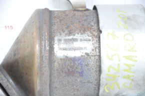 Intake pipe with catalytic converter Chevrolet Camaro 16- 2.0