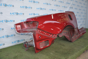 Quarter wing rear right Chevrolet Camaro 16-23 convertible, red, poke