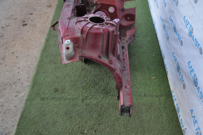 Front right quarter Chevrolet Camaro 16- convertible red