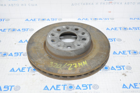 Brake disc front right Chevrolet Camaro 16-22 320mm, thickness 27mm