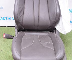 Driver's seat Lincoln MKC 15-16 without airbag, electric, with ventilation, brown leather, without buttons
