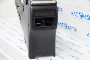 Console central armrest Nissan Murano z52 15-16 leather black, scratches