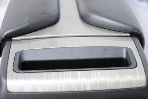 Console central armrest Nissan Murano z52 15-16 leather black, scratches